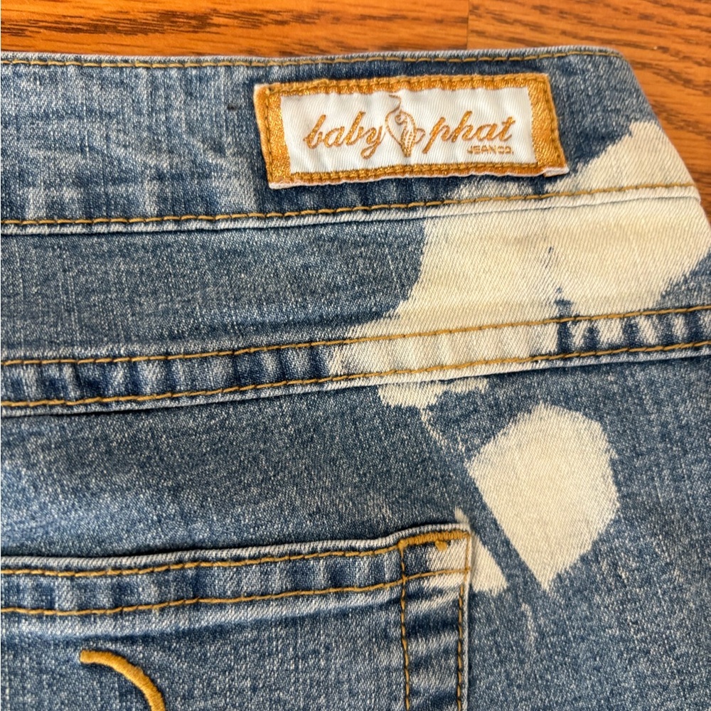 Y2K RARE BABY PHAT ACID WASH JEANS - Picture 10 of 13